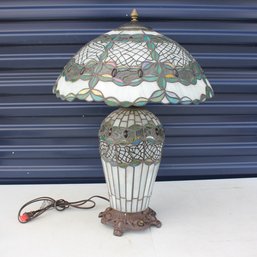 Tiffany Style Stained Glass Lamp (5)