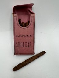 Vintage Little Smokers Pack Martin L. Hall & Co. Faneuil Hall, Boston (j9)