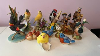 Collection Of Bird Andrea By Salek Porcelain Figurines (276)