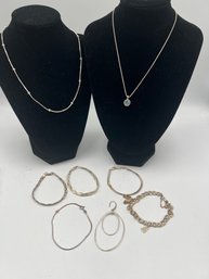 Sterling Jewelry Necklaces, Bracelets And More 41.6 (HB10)