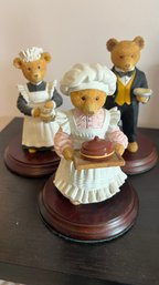 Dept. 56 Upstairs Downstairs Bear Figurines (289)