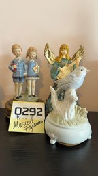 Pair Of Musical Figurines (292)