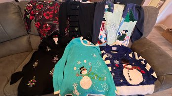 Wonderful Winter/christmas Sweaters L, XL (411)