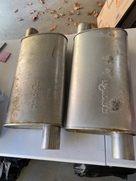 Two Dynomax Mufflers