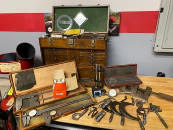 Gerstner Machinist Tool Box And Contents (OS47)