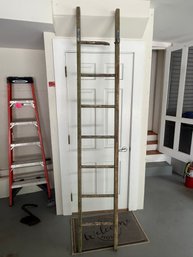Vintage Wooden Ladder (101)
