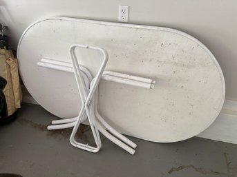 All Weather Table - See Condition (Garage)