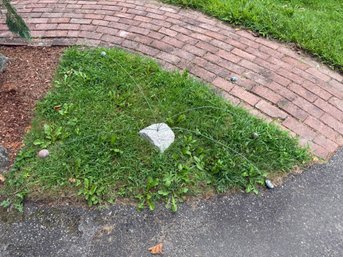 Stone Garden Sculpture (Garage)