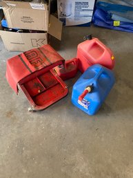 Craftsman Stand And Empty Gas Cans (OS60)