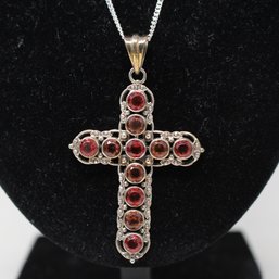 Nicky Butler Sterling Silver Necklace And Cross Pendant (32)