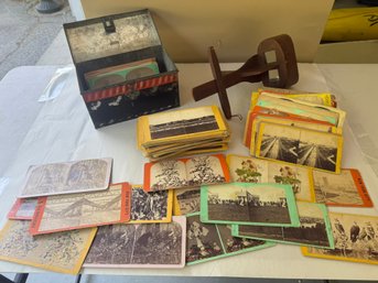 Wonderful Collection Of Stereoview Cards - Many NH Related