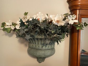 Faux Flowers On Wall (BR)