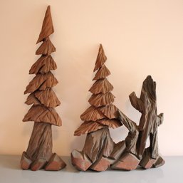 Wooden Tree Decor (376)