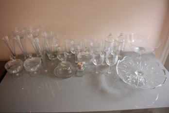 Large Lot Of Princess House Glassware (379)