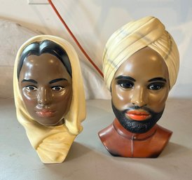 Marwal Industries Chalkware Busts (122)