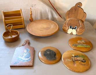 Assorted Wooden Ware (124)