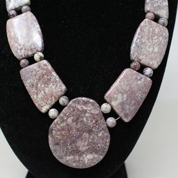 Jay King Mine Finds Necklace With Sterling Silver Clasp (106)
