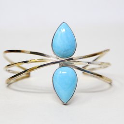 27.5g Jay King Sterling Silver Cuff Bracelet (131)