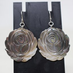 Sterling Silver And Mother Of Pearl Earrings (138)