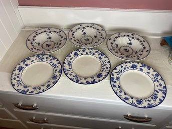 Three Bowls And Three Plates (p10)