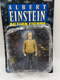 Albert Einstein Action Figure Collectible Original Opened Package (JD105)