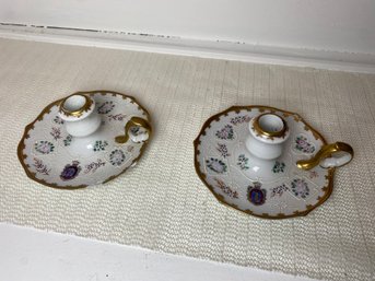 Pair Candle Holders (P22)