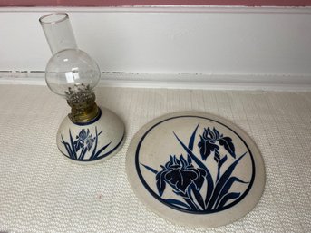 Trivet And Oil Lamp (P27)