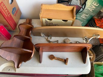 Wood Wall Shelves And More (111)