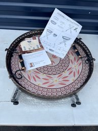 Decorative Folding Tray Table (105)