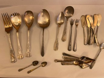 Silverplate Flatware As Pictured P42