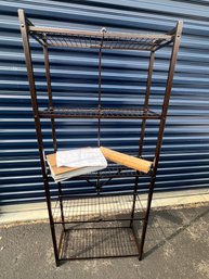 Origami Folding Storage Pantry Rack Bronze (114)