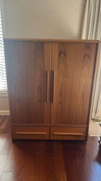 Mid Century Modern Teak Danish Styled Entertainment Cabinet (L1)