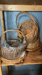 Decorative Wicker Baskets (b4)