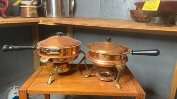 Copper/brass Chafing Dishes (B12)