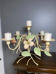 Tole Style Candelabra (B14)