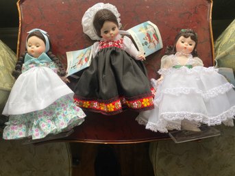 Madame Alexander Dolls With Tags (B15)