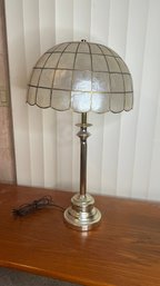 Capiz Shade Table Lamp (B19)