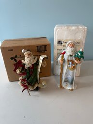 Two Home Interiors Christmas Figurines (334)
