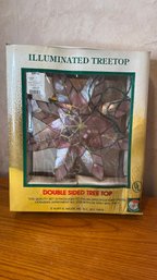 Kurt Alder Capiz Luminated Tree Topper (B31)