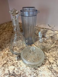 Decanters And Candy Dish (386)