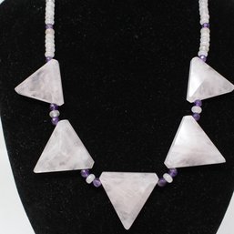 Jay King Mine Finds Necklace With Sterling Silver Clasp (229)