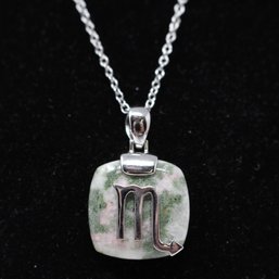 Sterling Silver Necklace And Pendant (248)