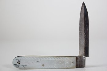 Sterling Silver English Folding Fruit Knife (18)