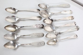 126.38g Coin Silver Spoons (23)