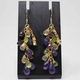 Giuseppe Perez Gold On Sterling Silver Earrings (255)