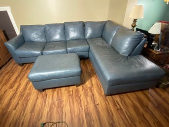 Blue Sectional Sofa (BSMT)