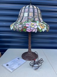 Thomas Pacconi Tiffany Style Lamp COA Included (107)