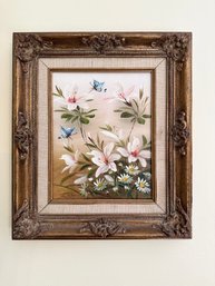 Framed Floral Painting (125)