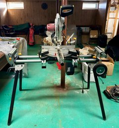 Chicago Electric 12 Inch Miter Saw On Stand (131)