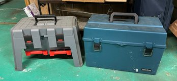 Step Stool With Storage And Toolbox (133)